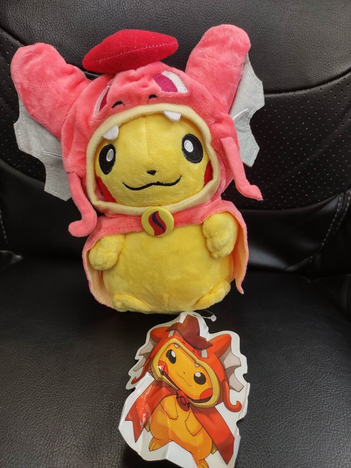 Pokemon Shiny Gyarados Pikachu Plush NEW with tags 9\