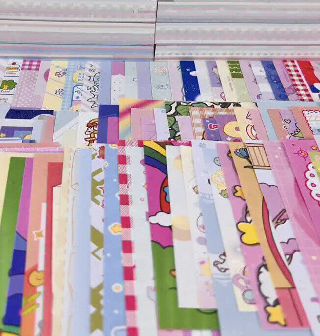 50 Cute Sanrio Memo Sheets ~ Kawaii Stationery For Scrapbooks Notes & Crafts