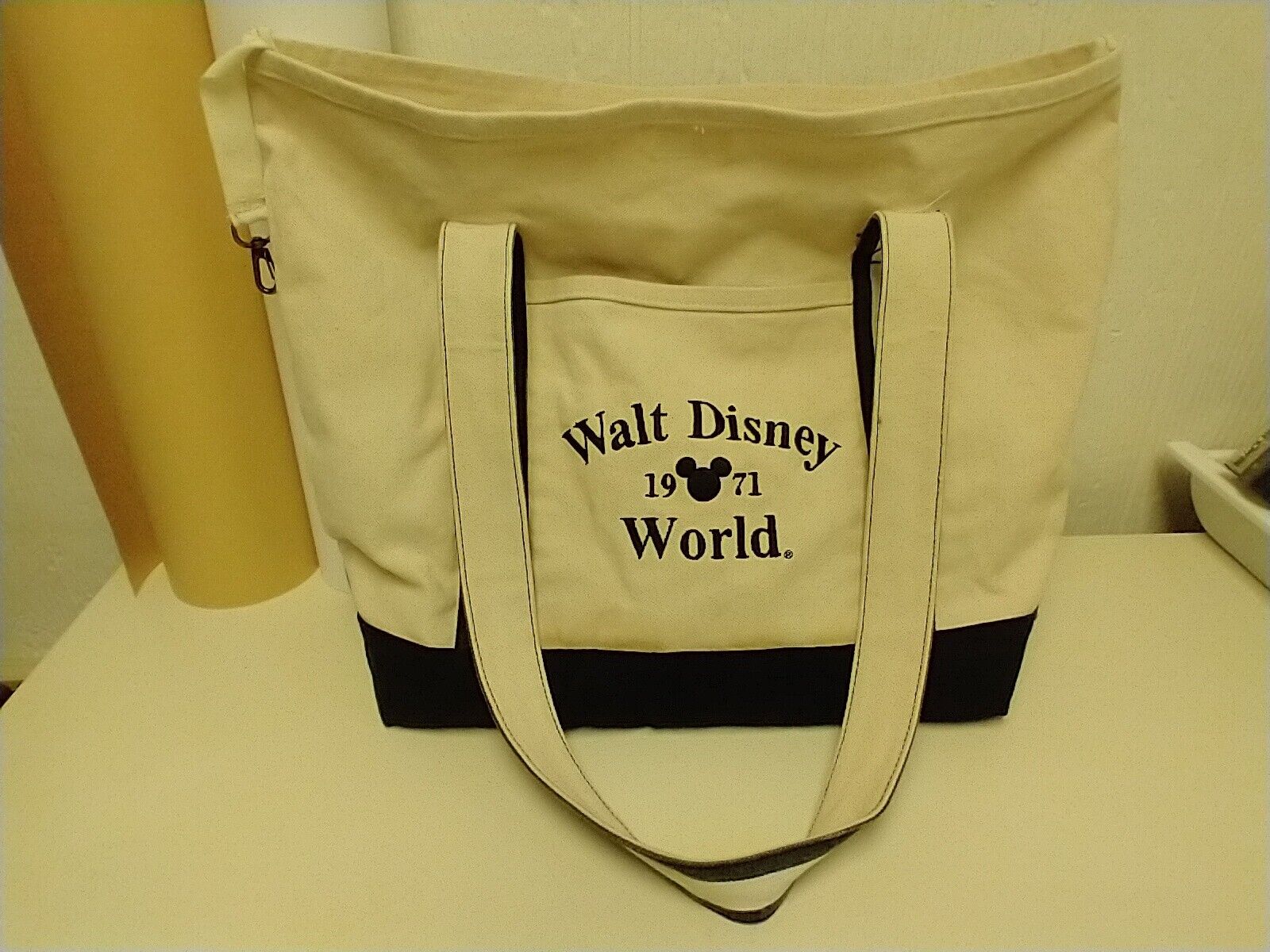 Walt Disney World 1971 Vintage Style Collectible Canvas Tote Bag 5/4/24.J.