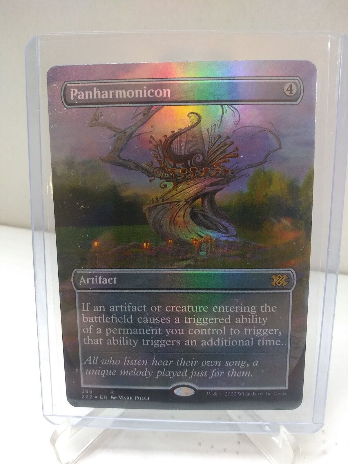 MTG Panharmonicon Borderless Foil NM Never Played Pack To Sleeve