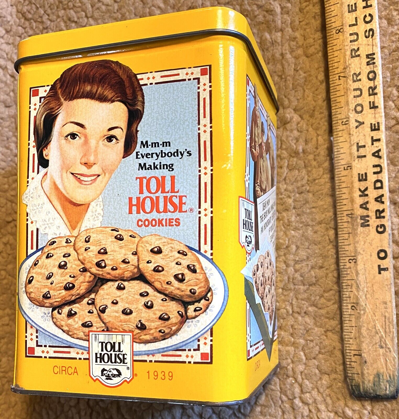 Vintage Nestle Toll House Commemorative Tin (BX178)