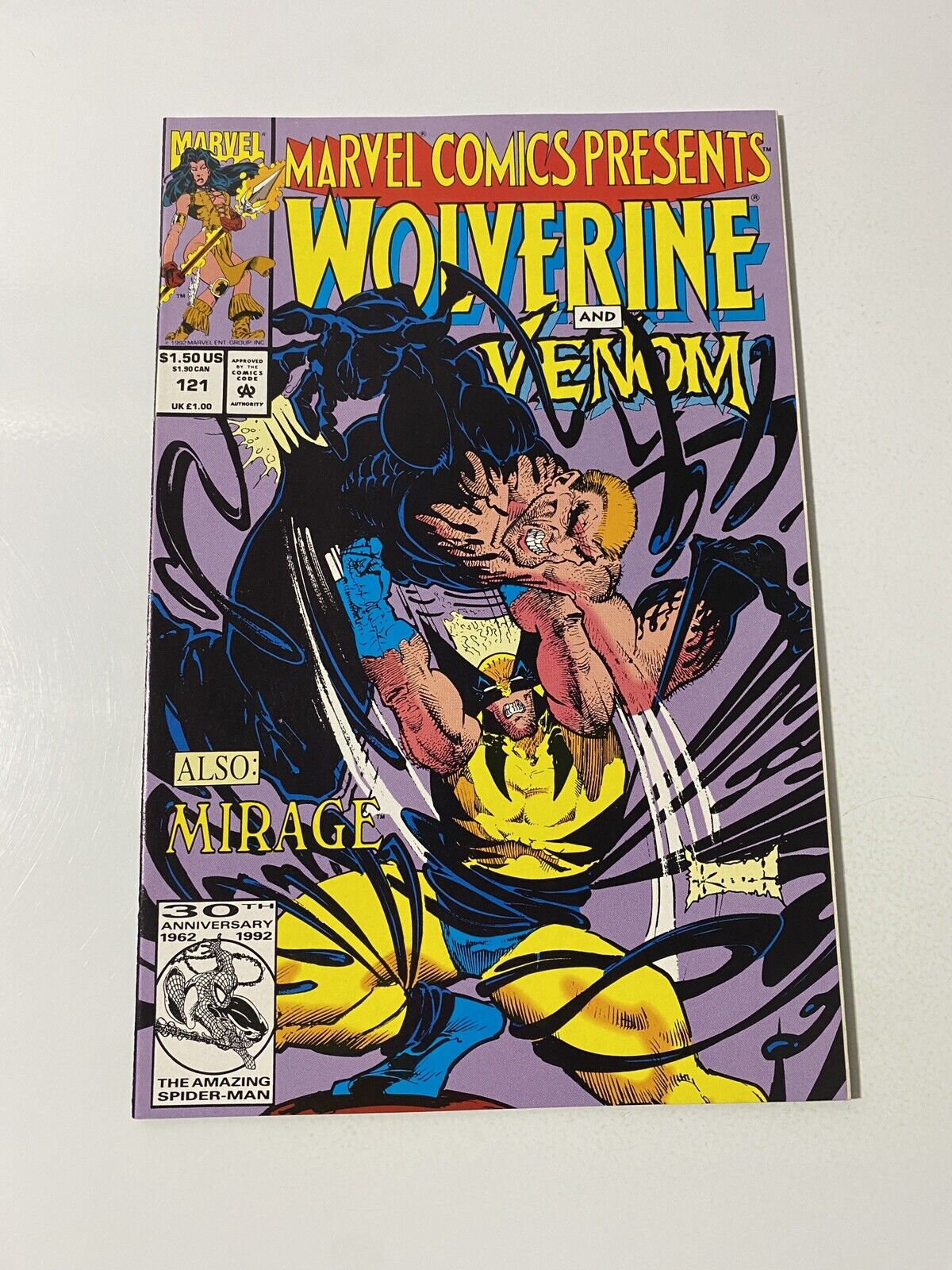 Marvel Comics Presents Wolverine #121 Marvel Comics 1993 Venom vs