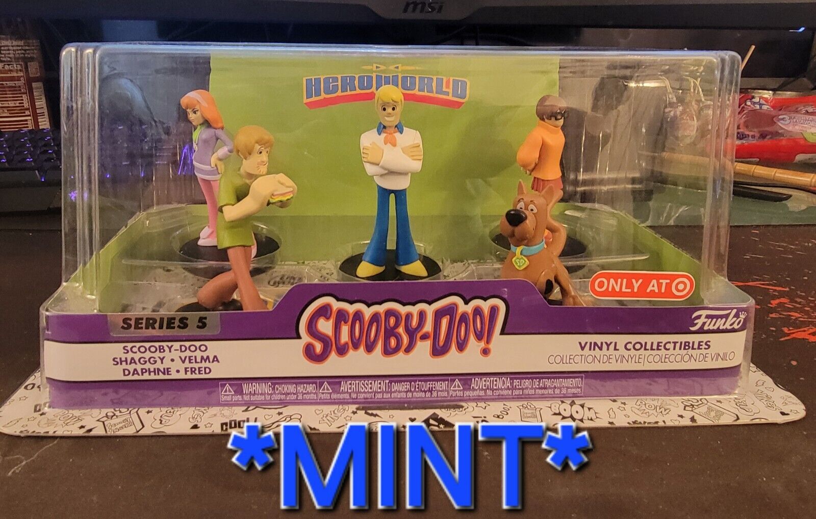 Funko Hero World Scooby Doo Target Exclusive Vinyl Collectible Figures Series 5