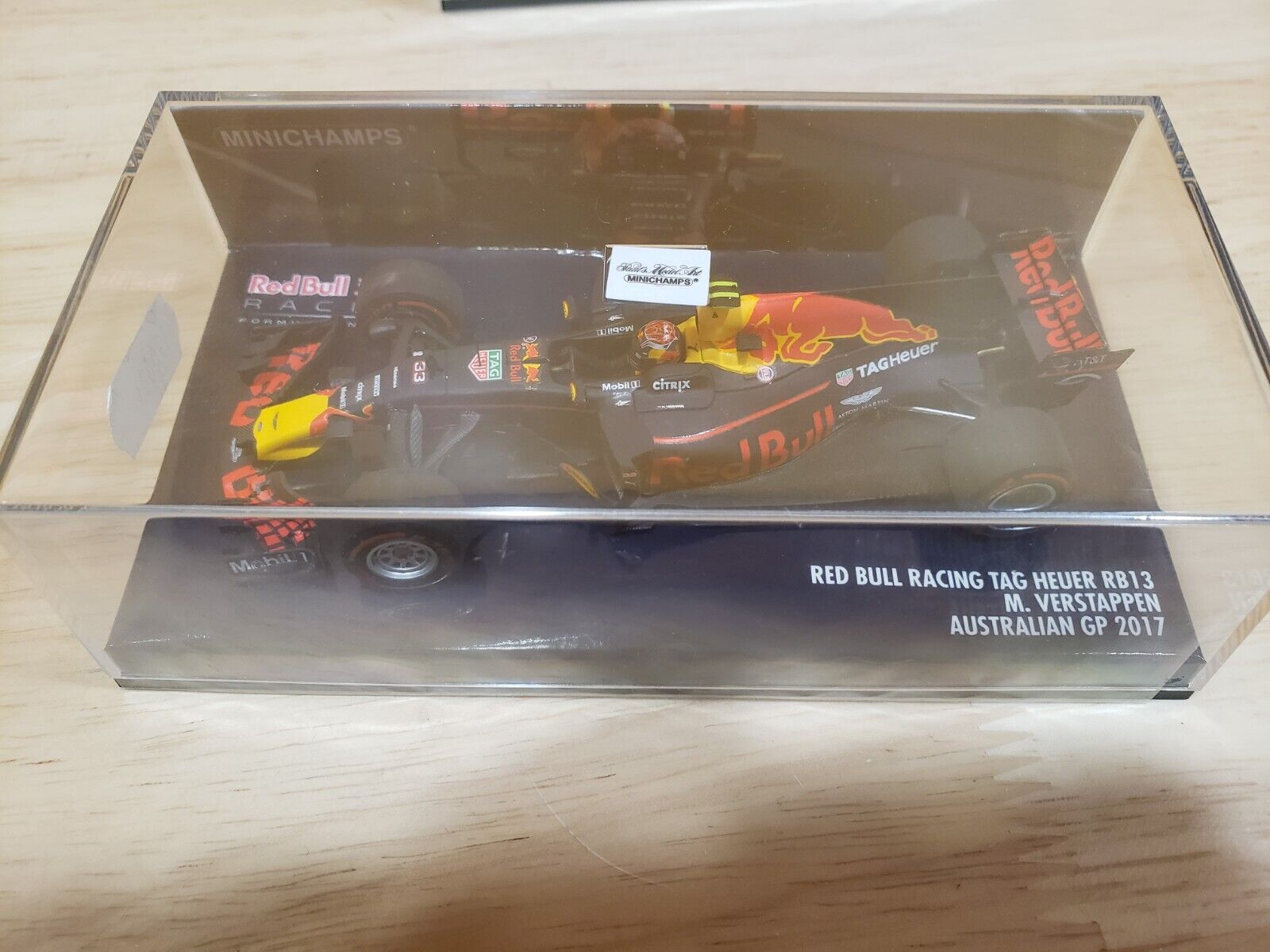 minichamps 1/43 Red Bull, Max Verstappen 2017