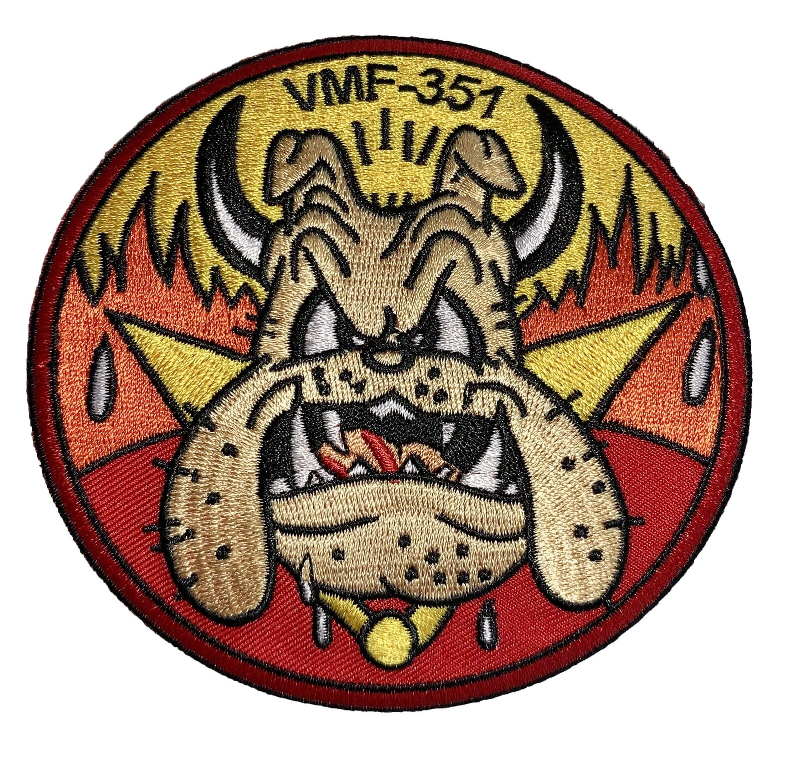 VMF-351 Original Devil Dog Squadron Patch – Sew On