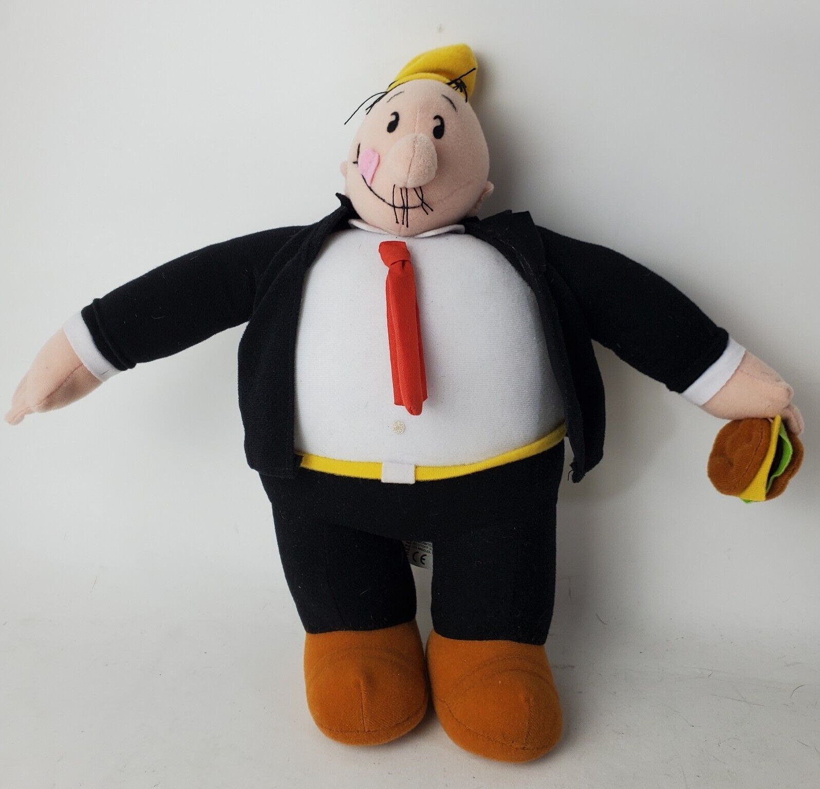 Wimpy Plush Vintage 2002 Popeye Kelly Toys Poseable Wire Frame 12 Inches Tall