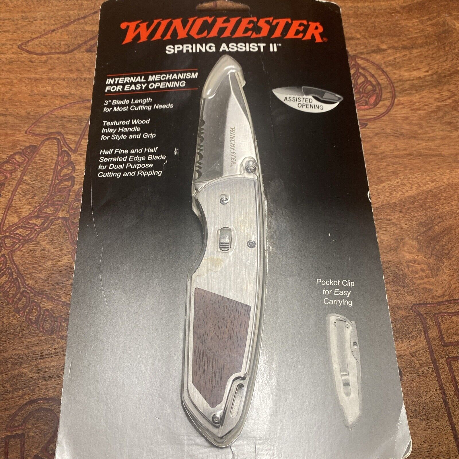 RARE/DISCONTINUED Winchester/Gerber Spring Assist II Folding Knife NIP