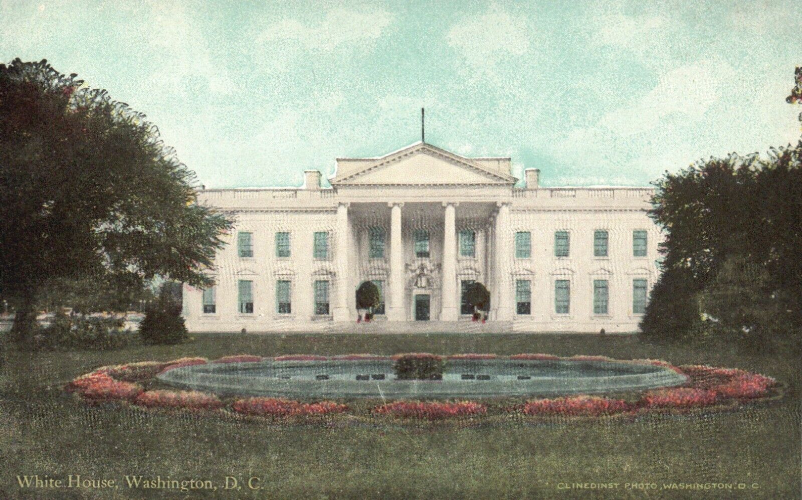 Postcard Washington DC White House Unused Antique Vintage PC f7669