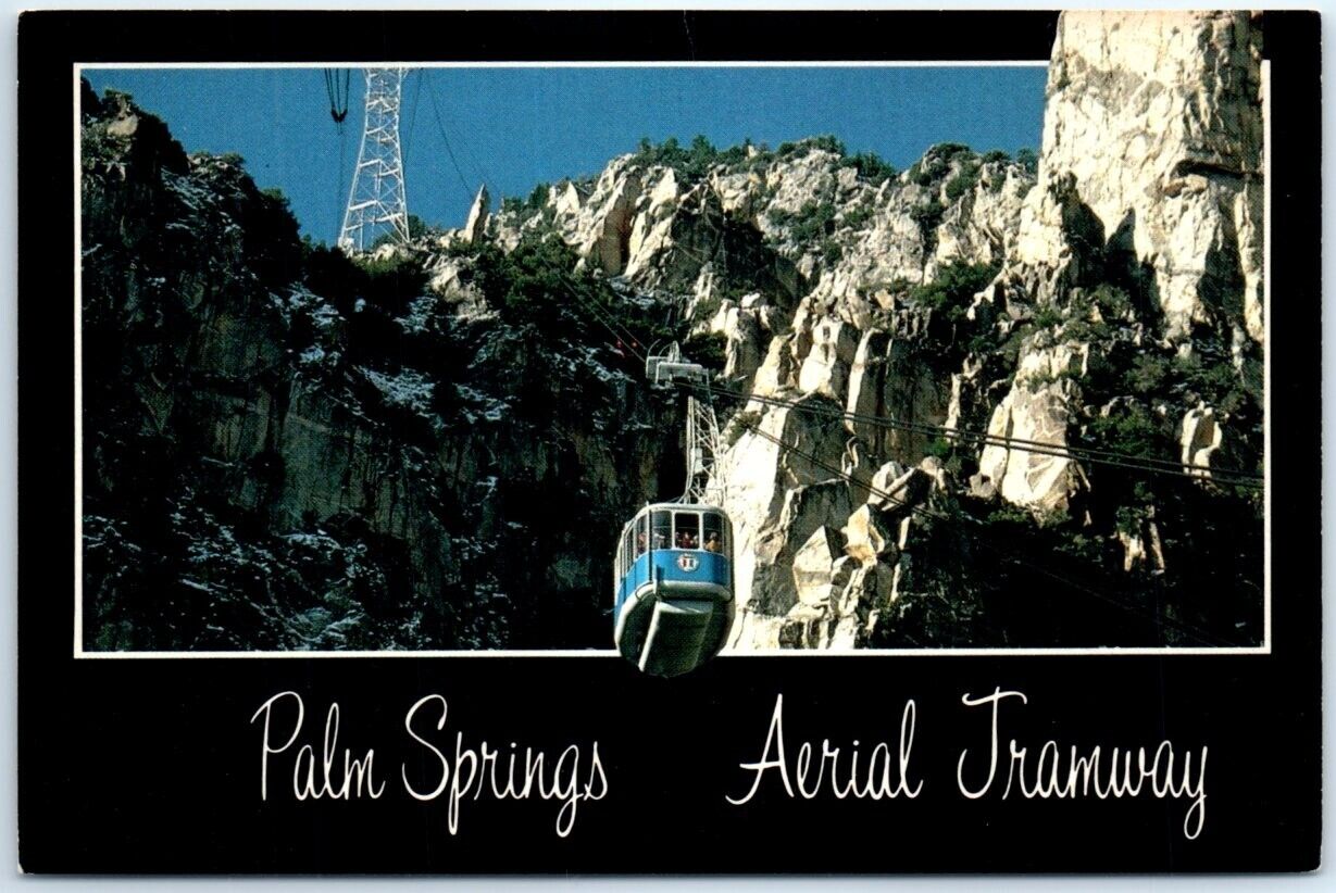 Postcard - Tram Ride, Palm Springs Aerial Tramway - Palm Springs, California