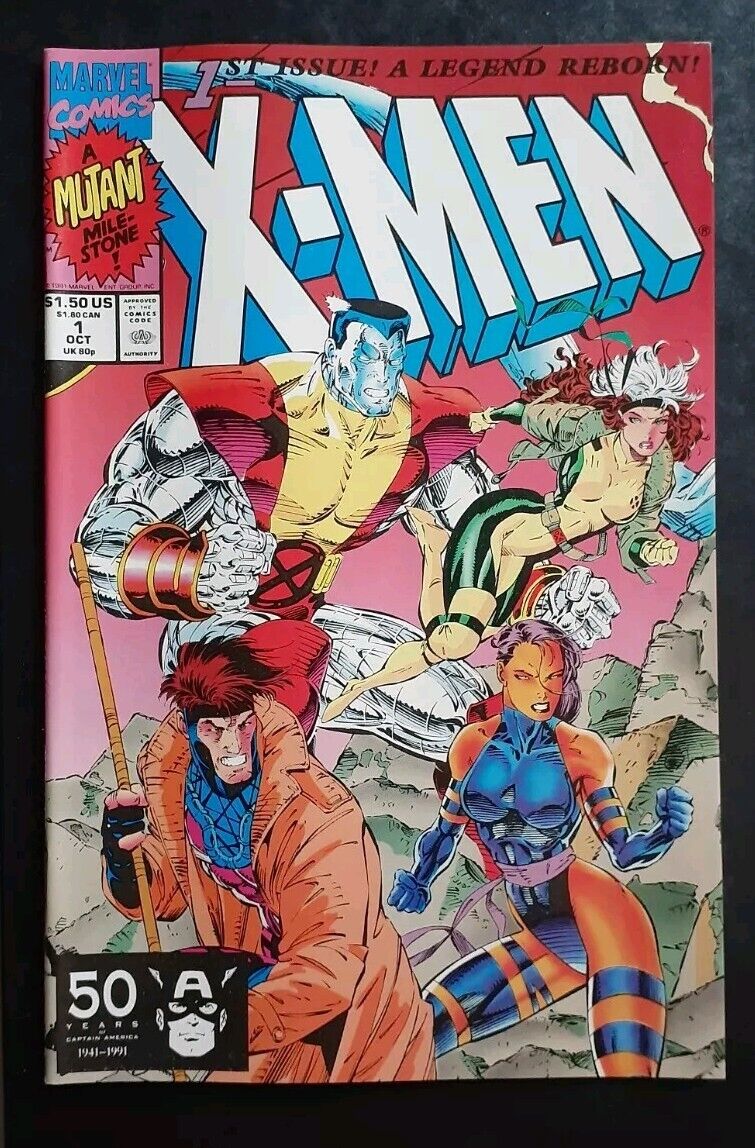 X-Men #1 (Storm, Rogue, Gambit, Psylocke cover) NM Marvel Comic Book Jim Lee