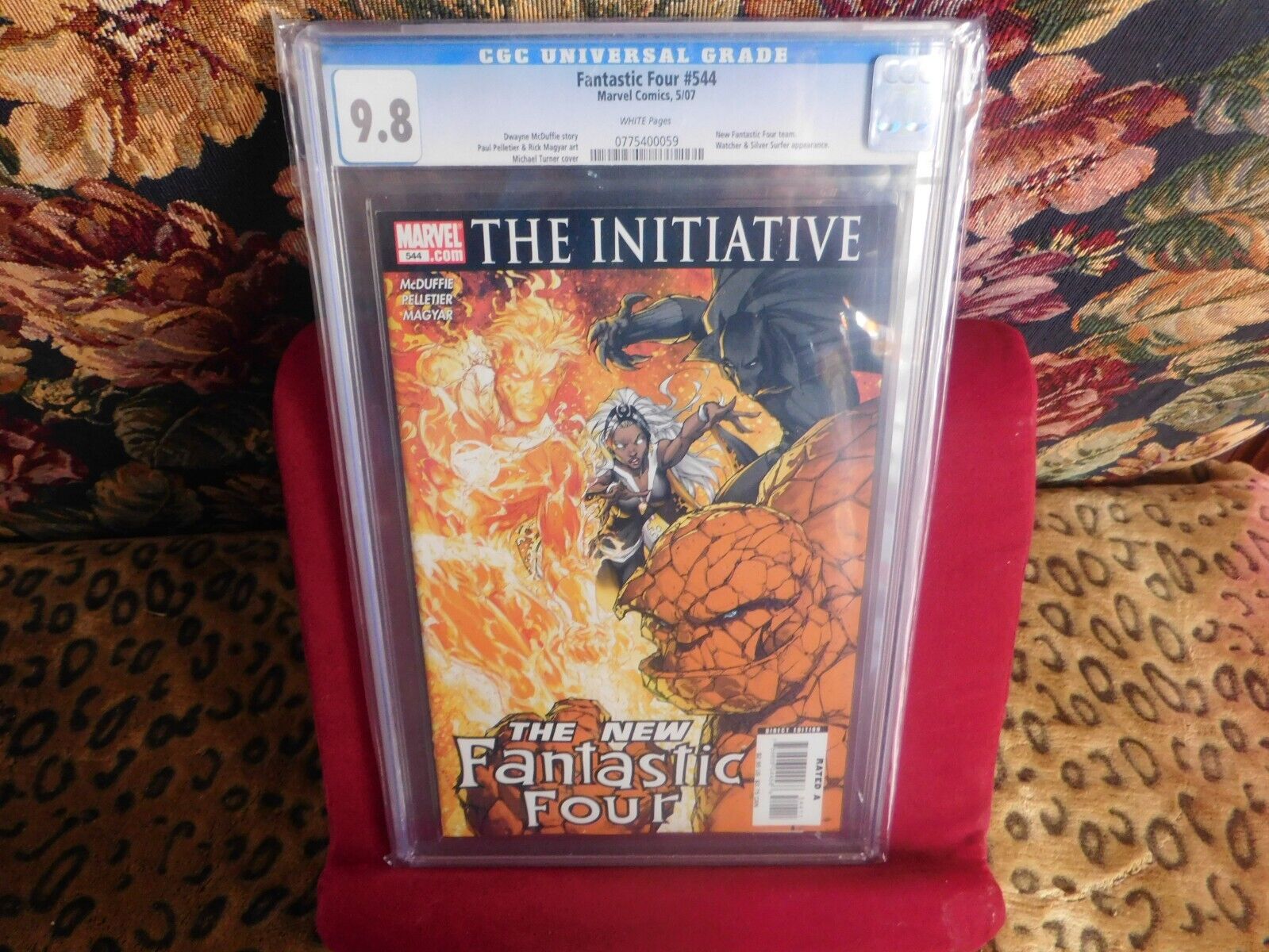 Fantastic Four #544  2007 New Fantastic Four CGC Universal Grade 9.8