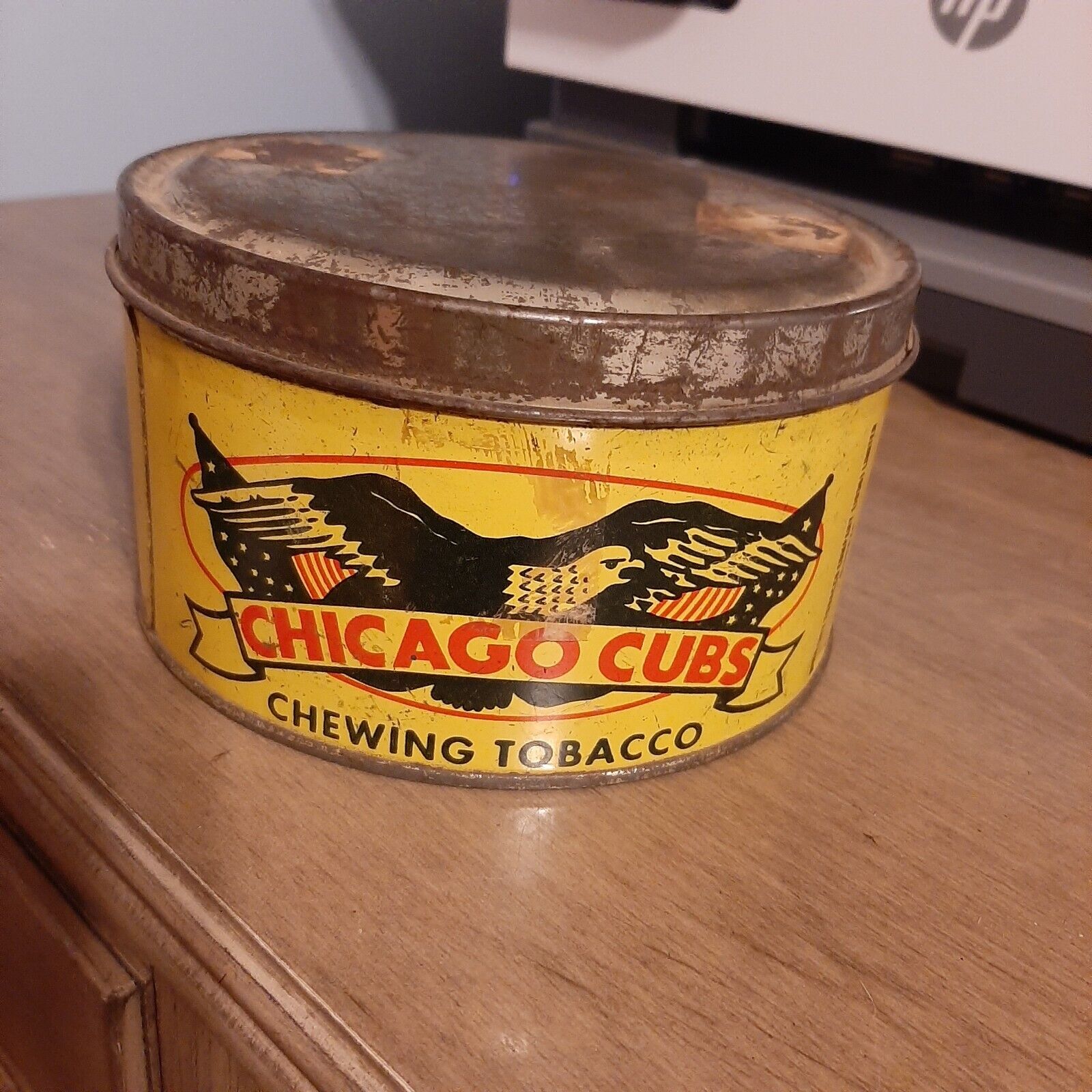 Chicago Cubs Chewing Tobacco Tin - 1936