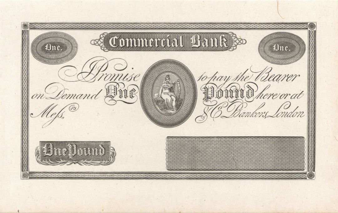 Great Britain - Commercial Bank Note - Foreign Paper Money - Paper Money - Forei