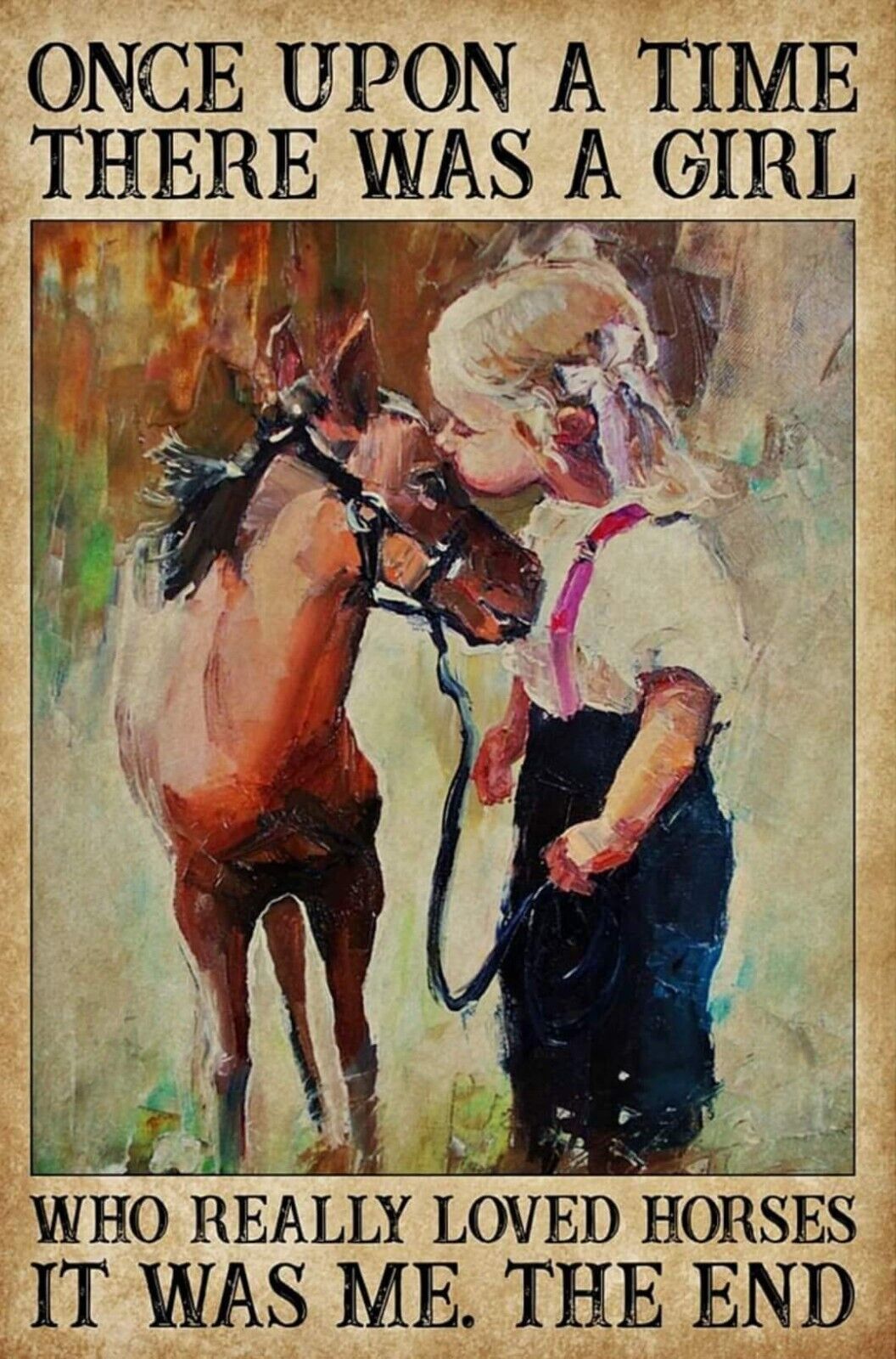 Cowgirl Horse  refrigerator magnet 3 1/2 X 4 1/2 \