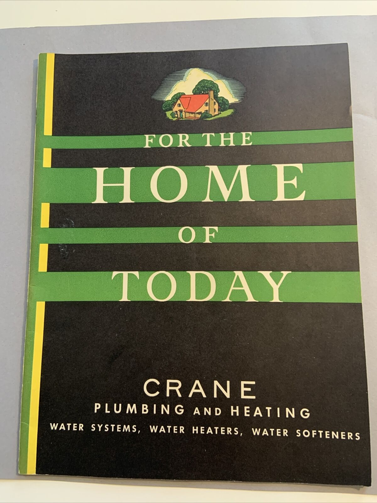 Vtg. 1934 Crane Plumbing and Heating Catalog, For the Home of Today