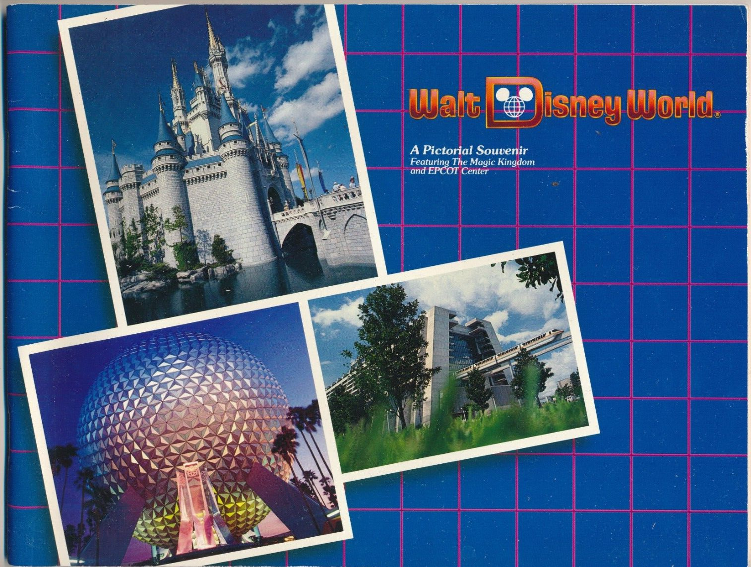 Vintage 1984 Walt Disney World A Pictorial Souvenir Book