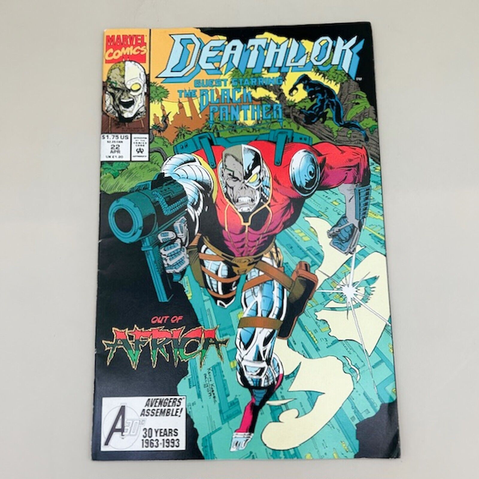 Deathlok #22 Out of Africa  Marvel Comics 1993