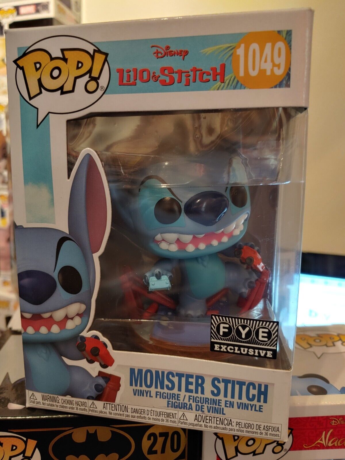 Funko Pop Disney Lilo and Stich - Stitch (Monster) FYE Exclusive