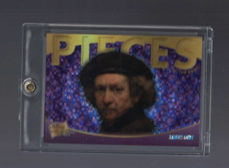 2023 Pieces of the Past REMBRANDT Purple  1/1 - True 1 of 1