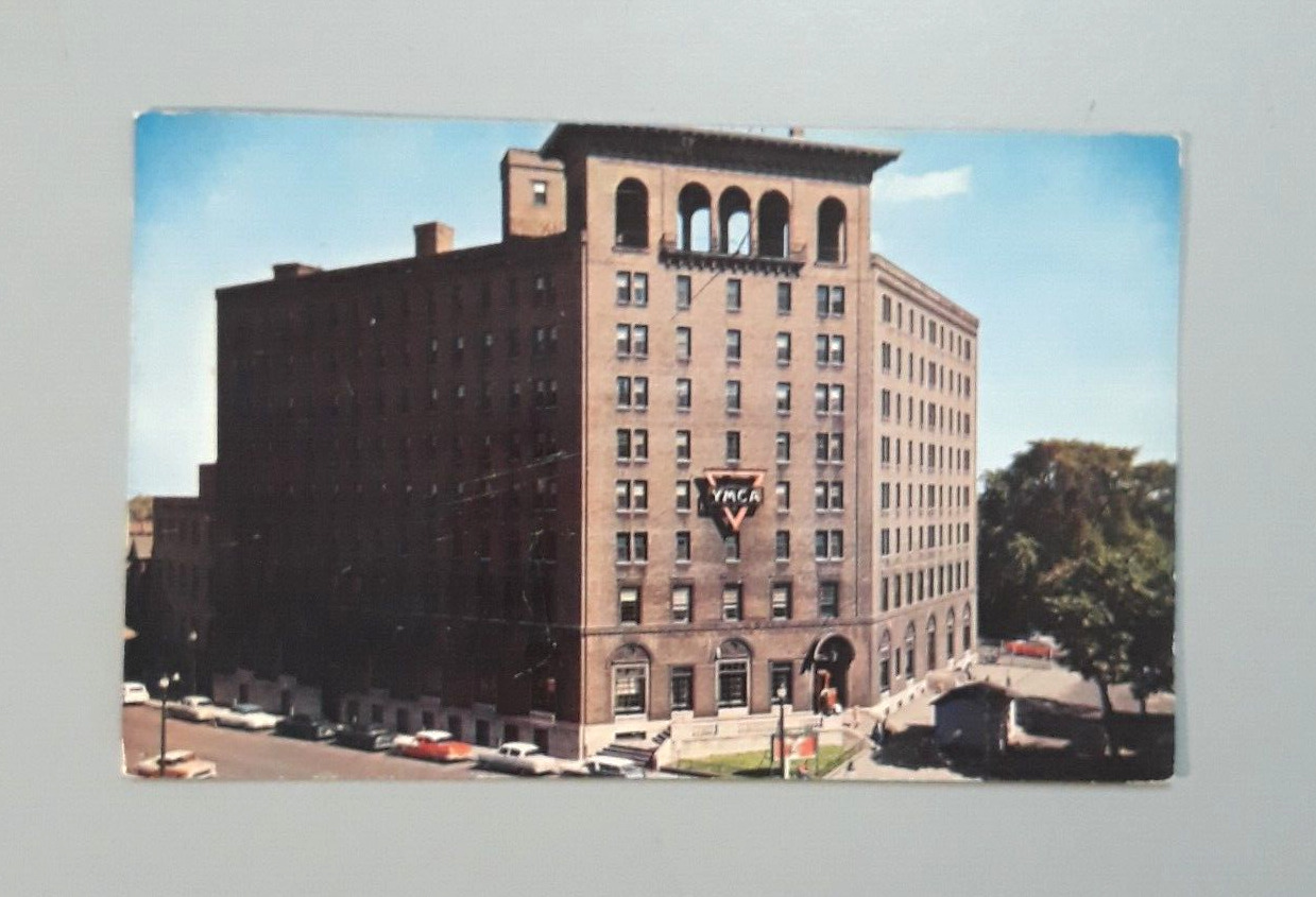 Vintage Postcard Rochester NY - YMCA Building 100 Gibbs Street