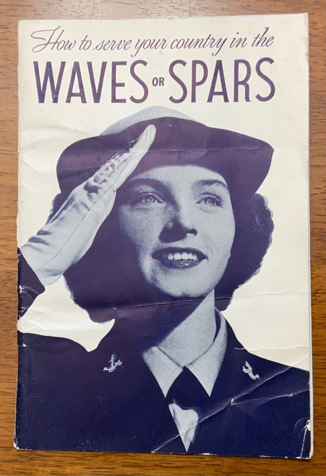 WWII 1943 How To Serve Your Country In The WAVES or SPARS Recruitment Booklet