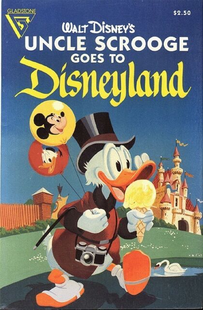 Uncle Scrooge Goes to Disneyland #1 (Aug 1985, Gladstone)