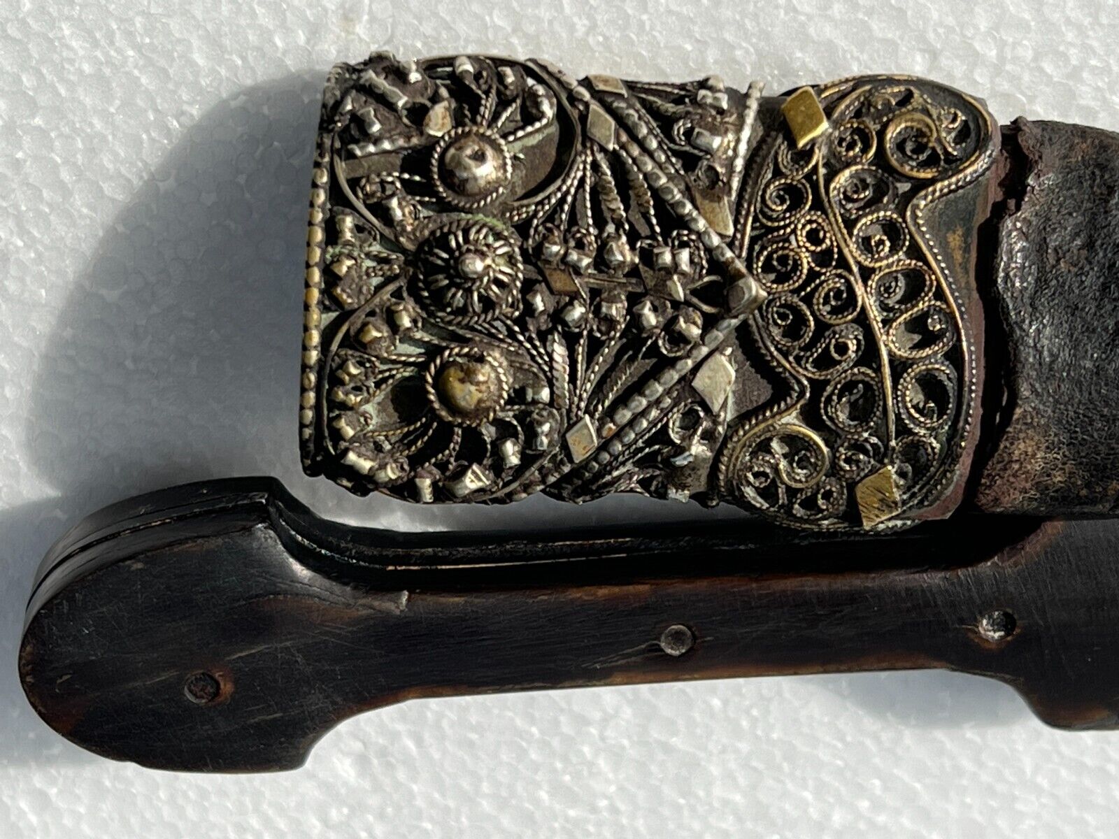 Antique knife Caucasian Handmade traditional Georgian Dagger Kinjal Cossack