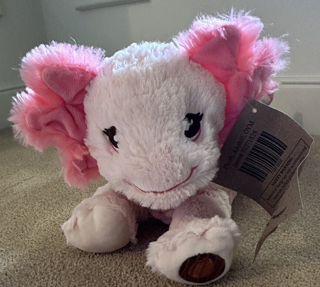 Lucy the Axolotl Plushie Own Your Magic