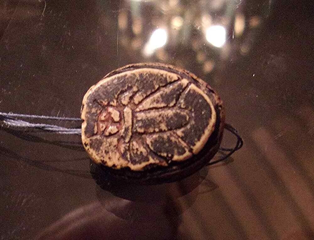 Egyptian Scarab Artifact Authentic Rare  Before 500 BC