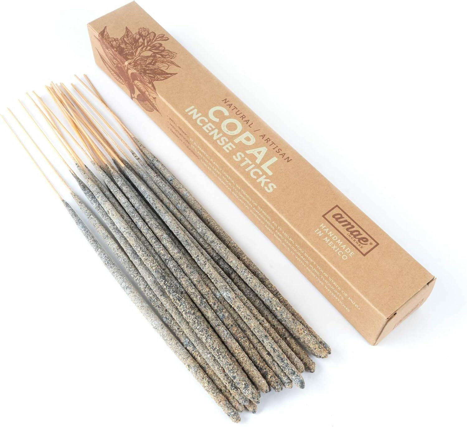 Incienso Copal Mexicano 20 Sticks Premium Mayan White Copal Incense Sticks from 