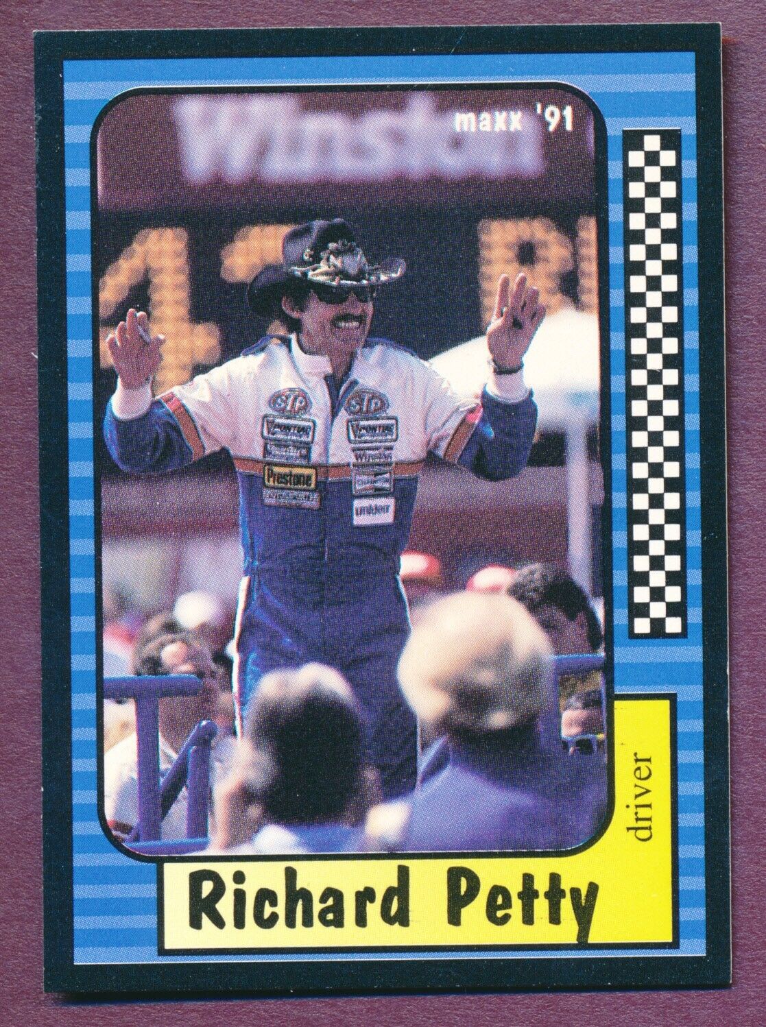 1991 Maxx Richard Petty  #43 Nascar Card Sharp NM-MT