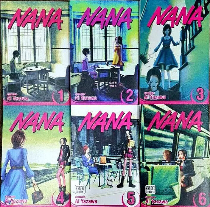 Nana Manga Full Set Volume 1-21 (End) English Version Comic Book 