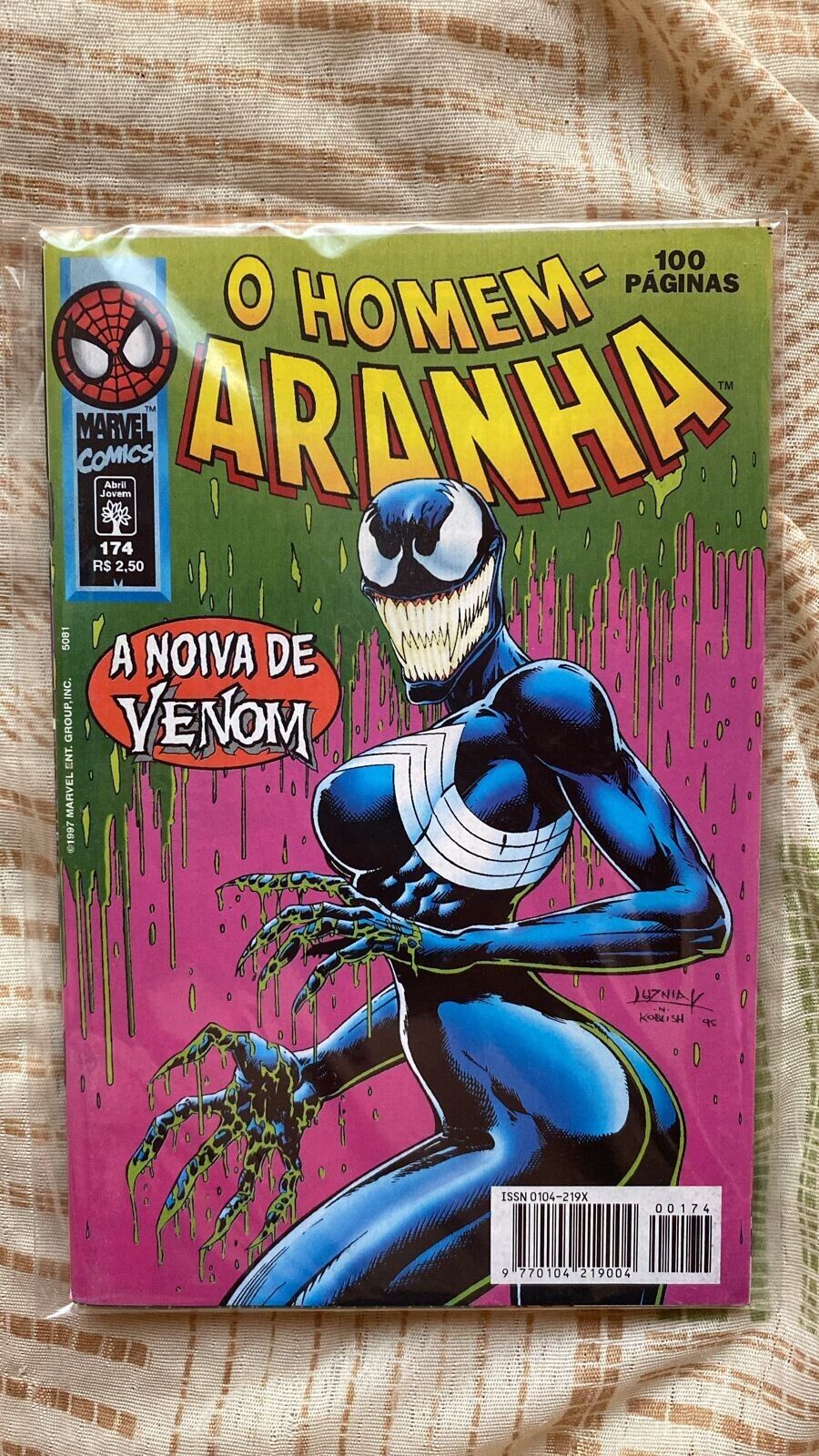 Venom Sinner Takes All 3 1st App She-Venom Foreign Key Brazil Edition Portuguese