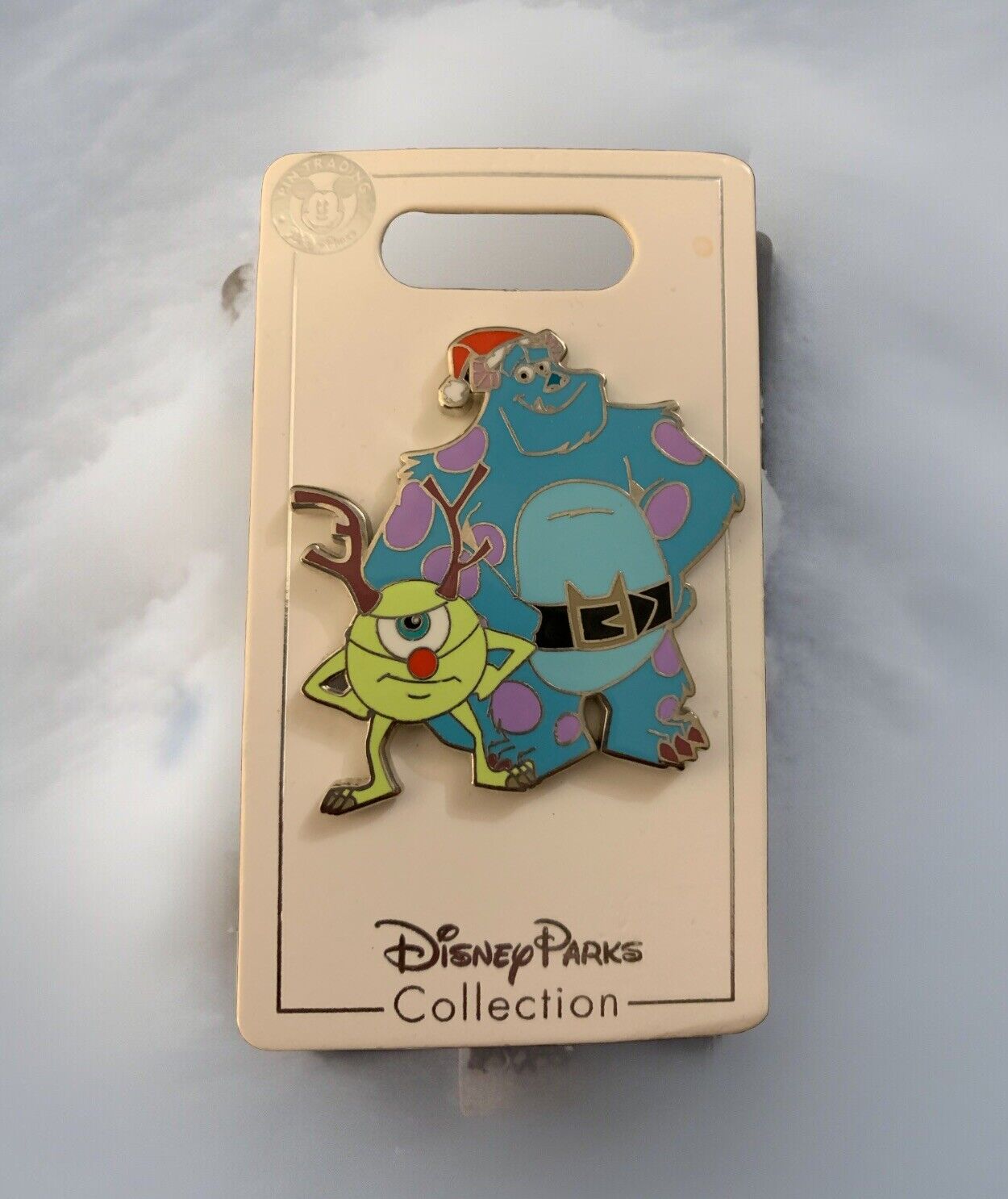 Disney Parks Christmas 2019 Mike & Sully Pin Monsters Inc