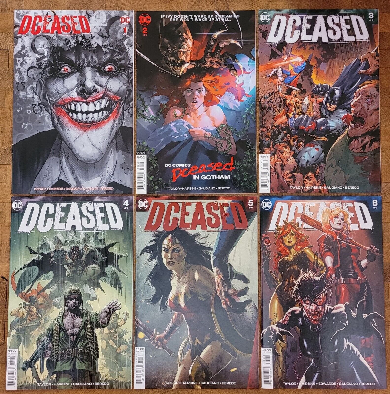 DCeased 1-6 Full Set + Variants - DC Comics - 2019 - VF/NM
