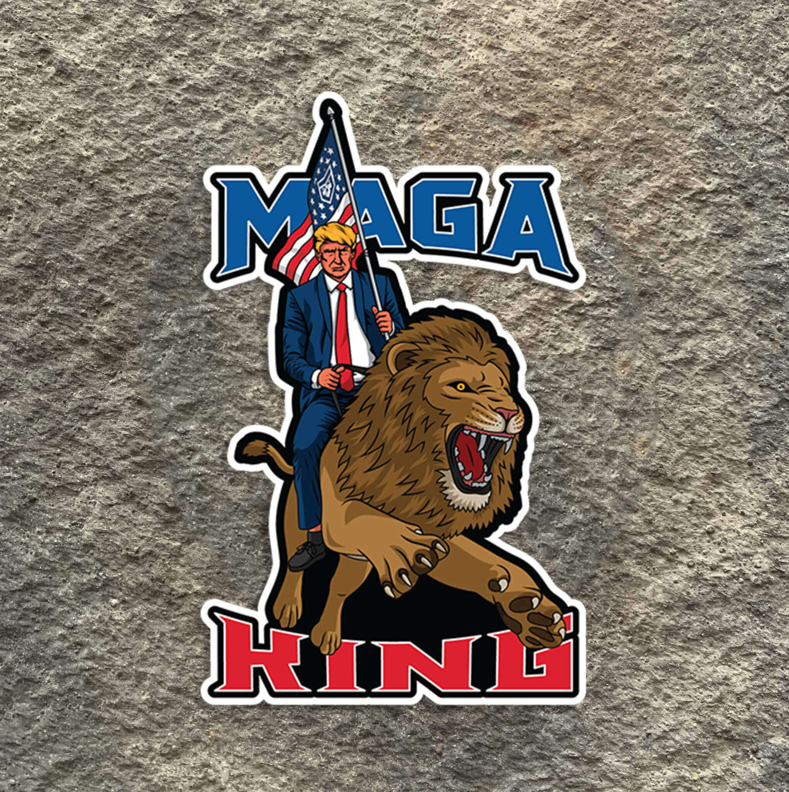 MAGA King  Vinyl Decal