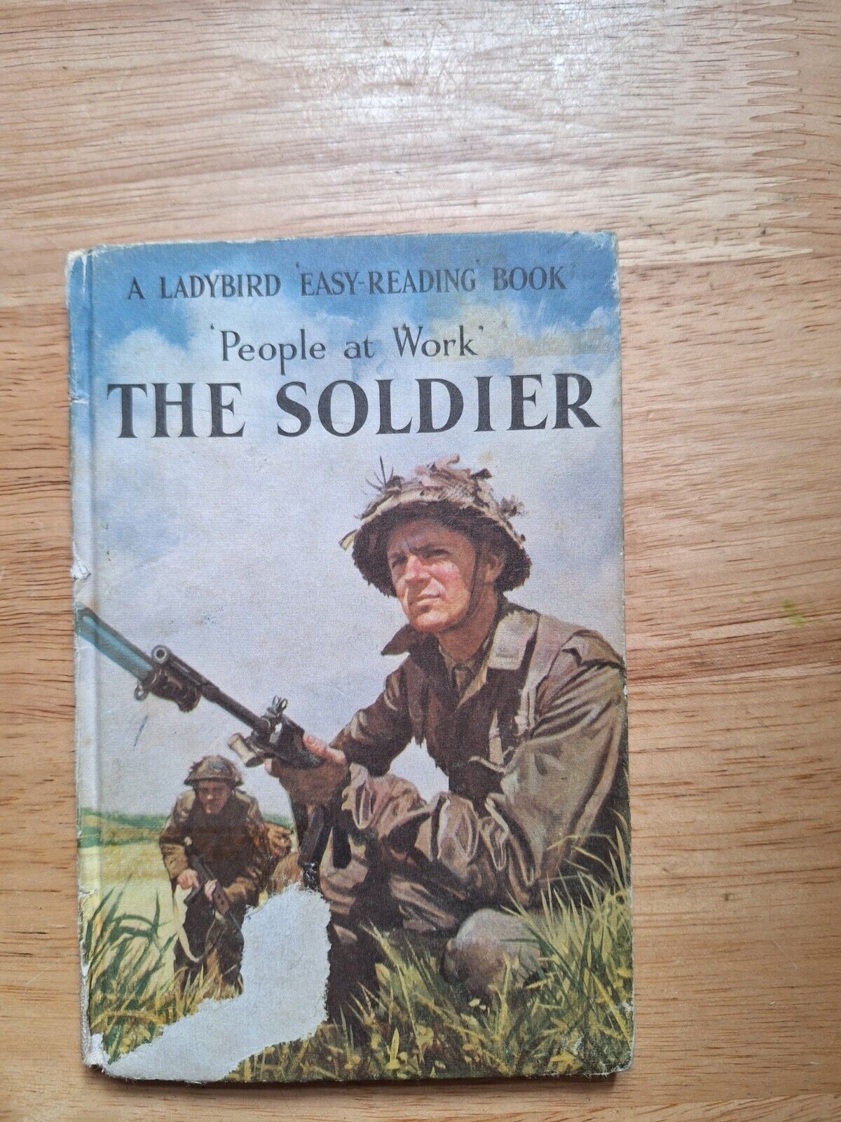 Vintage 1960s People at Work Soldier Ladybird book 2/6 Series