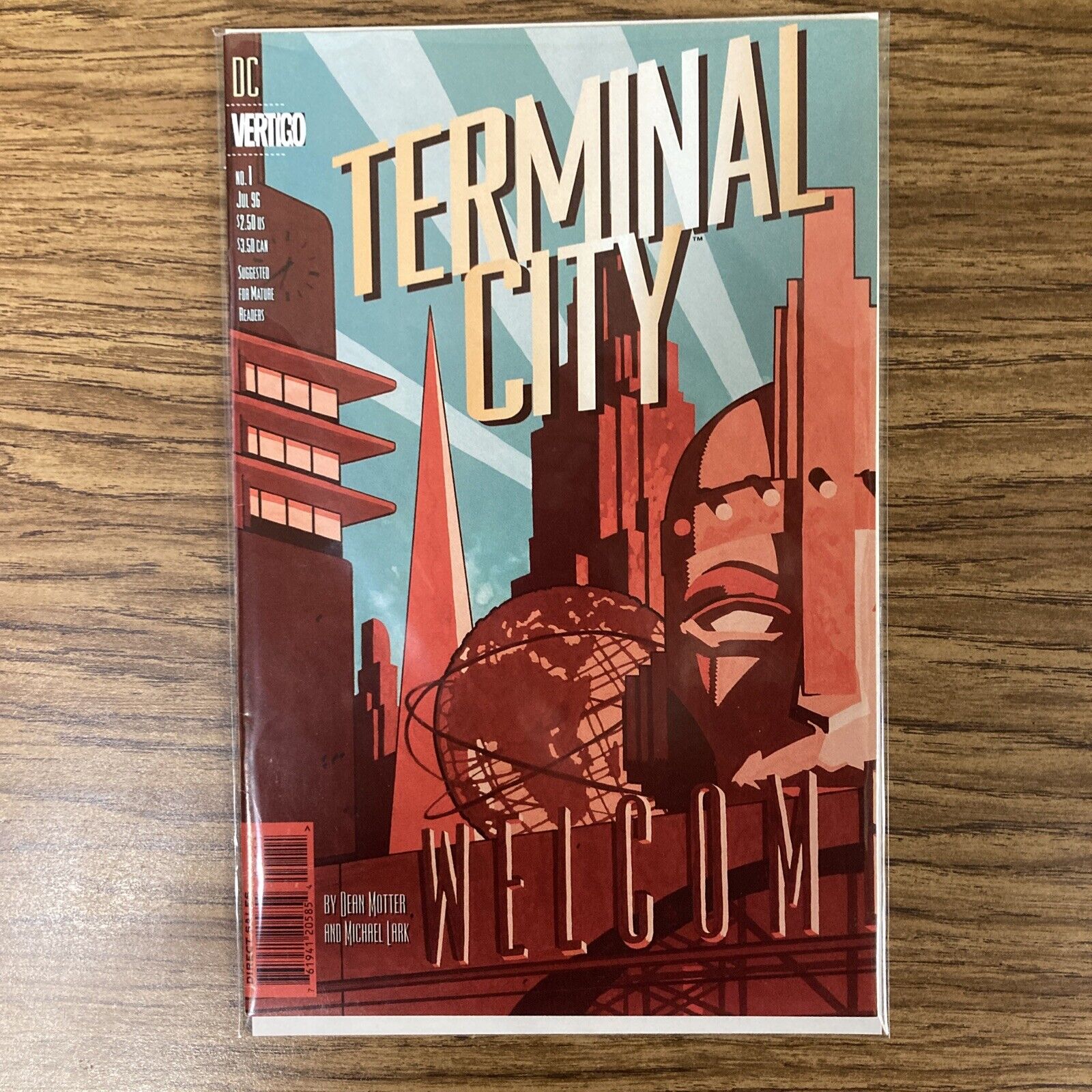 TERMINAL CITY #1 DC Vertigo Comic. Higher Grade Unread Copy. Combined Shipping