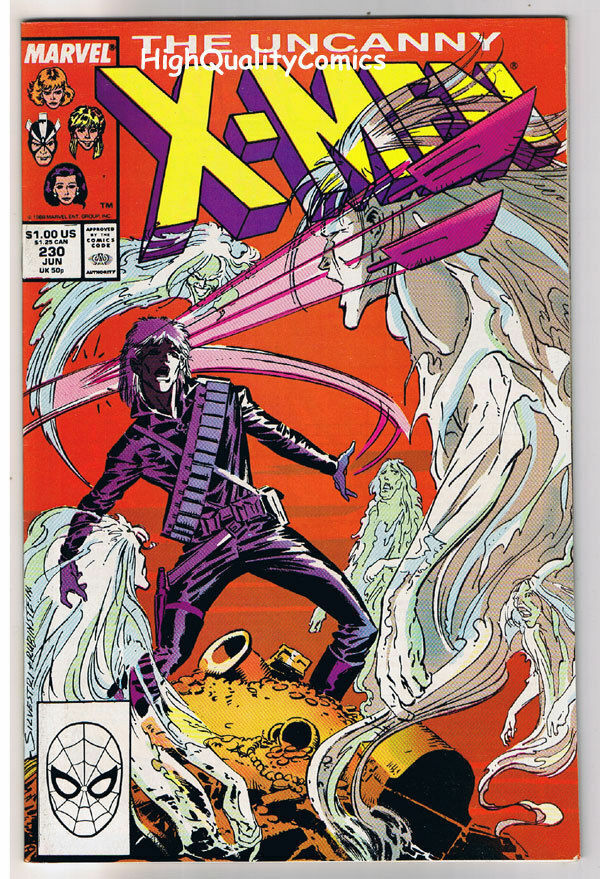 X-MEN #230, NM-, Wolverine, Chris Claremont, Uncanny,, more in store