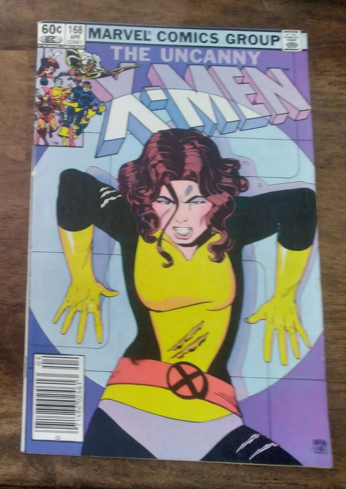 Uncanny X-Men # 168 | KEY  1st App of Madelyne Pryor  Marvel Comics 1983 | VF