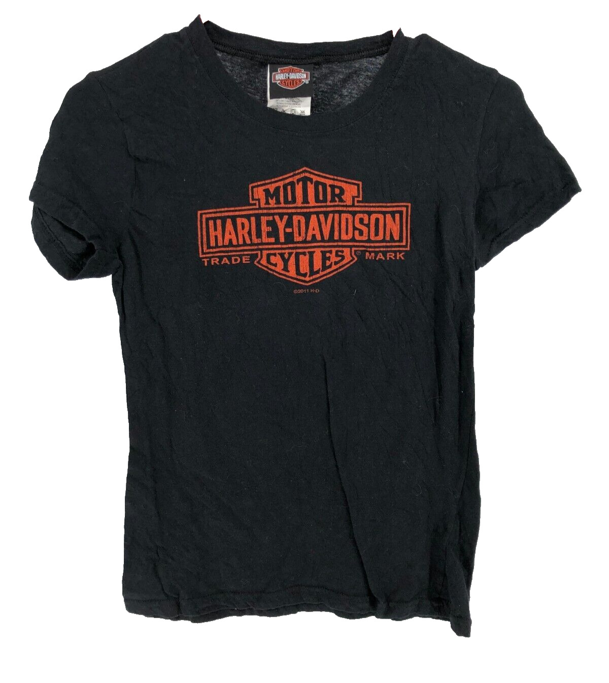 Harley-Davidson Mt McKinley Denali Park Alaska T-Shirt Women\'s Size Medium Black