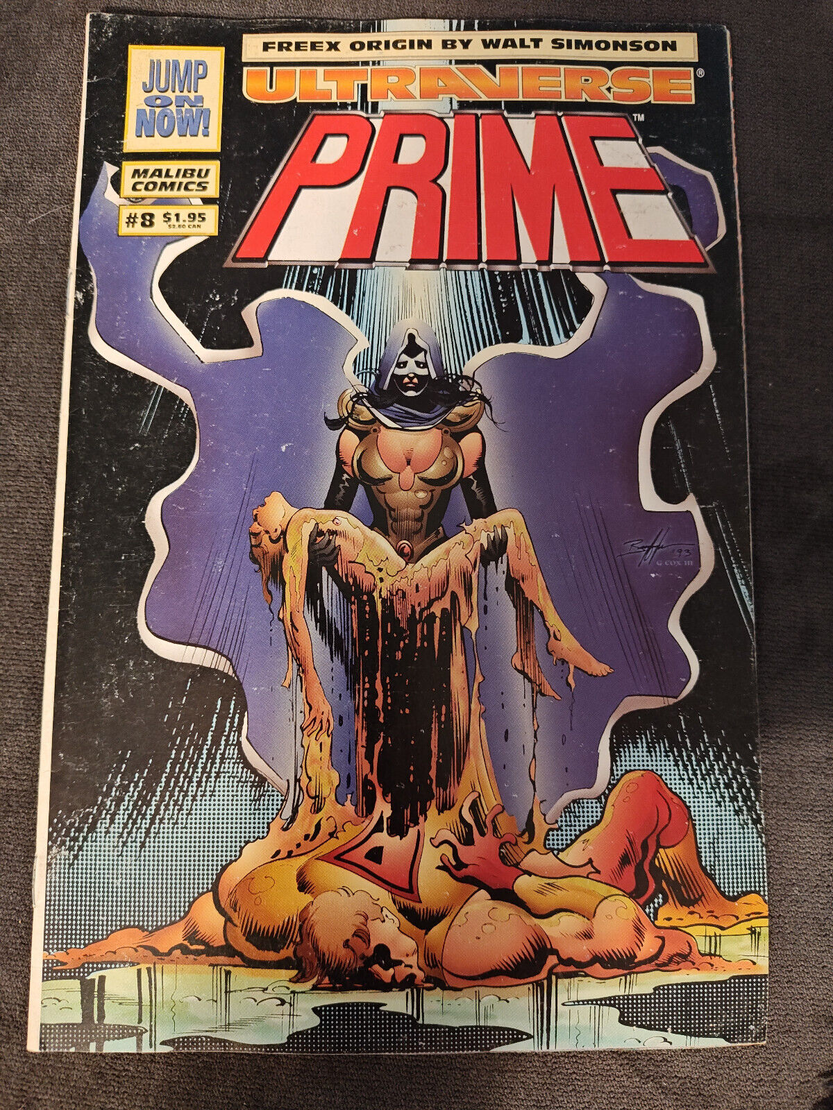 Prime (Vol. 1) #8 VF; Malibu | Ultraverse Walter Simonson - 1993 VG+ 4.5