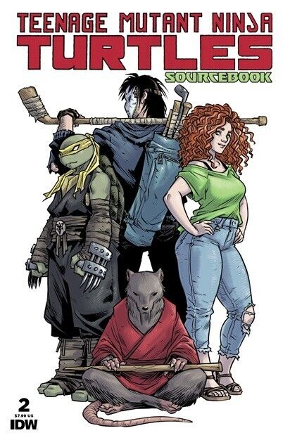 Teenage Mutant Ninja Turtles Sourcebook #2 IDW NM