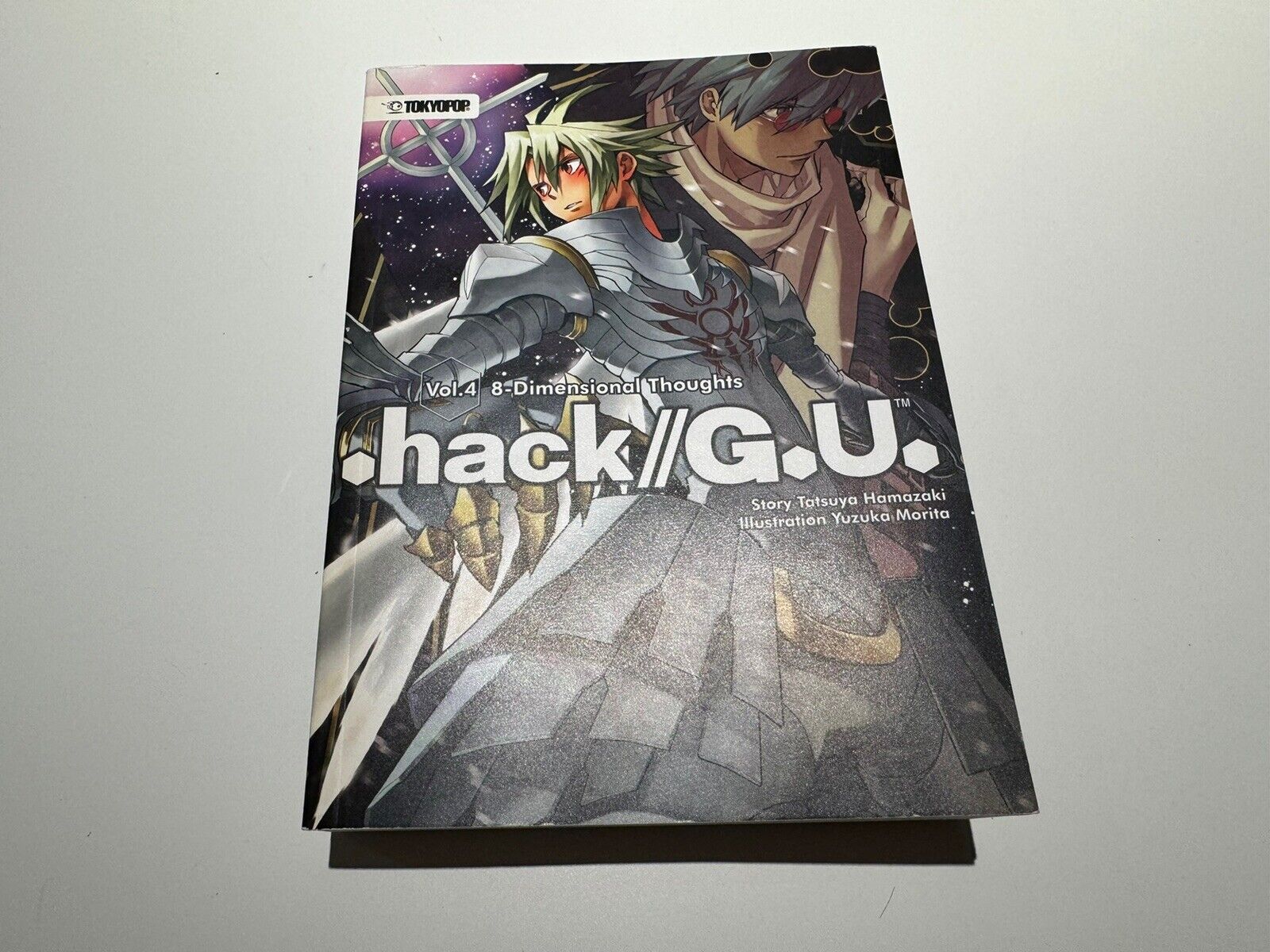 .Hack GU Light Novel Vol 4 8-Dimensional Thoughts Tokyopop Light Novel English