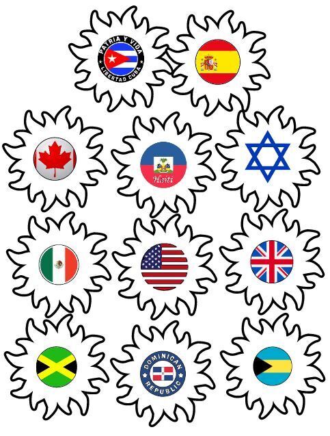 We Have MOST Countries, White Sun, Vinyl, Waterproof Sticker, 3 Sizes