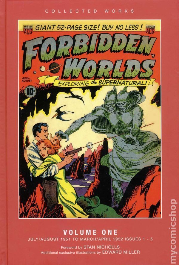 ACG Collected Works: Forbidden Worlds HC #1-1ST VG 2011 Stock Image