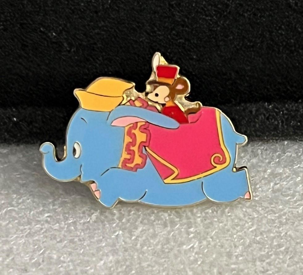 TDL Tokyo Disney Happiness Everywhere Dumbo & Timothy Mouse Mystery Pin TDR