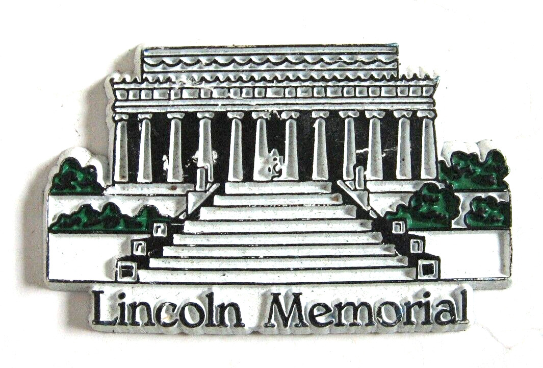 Lincoln Memorial Souvenir Refrigerator Magnet Washington DC