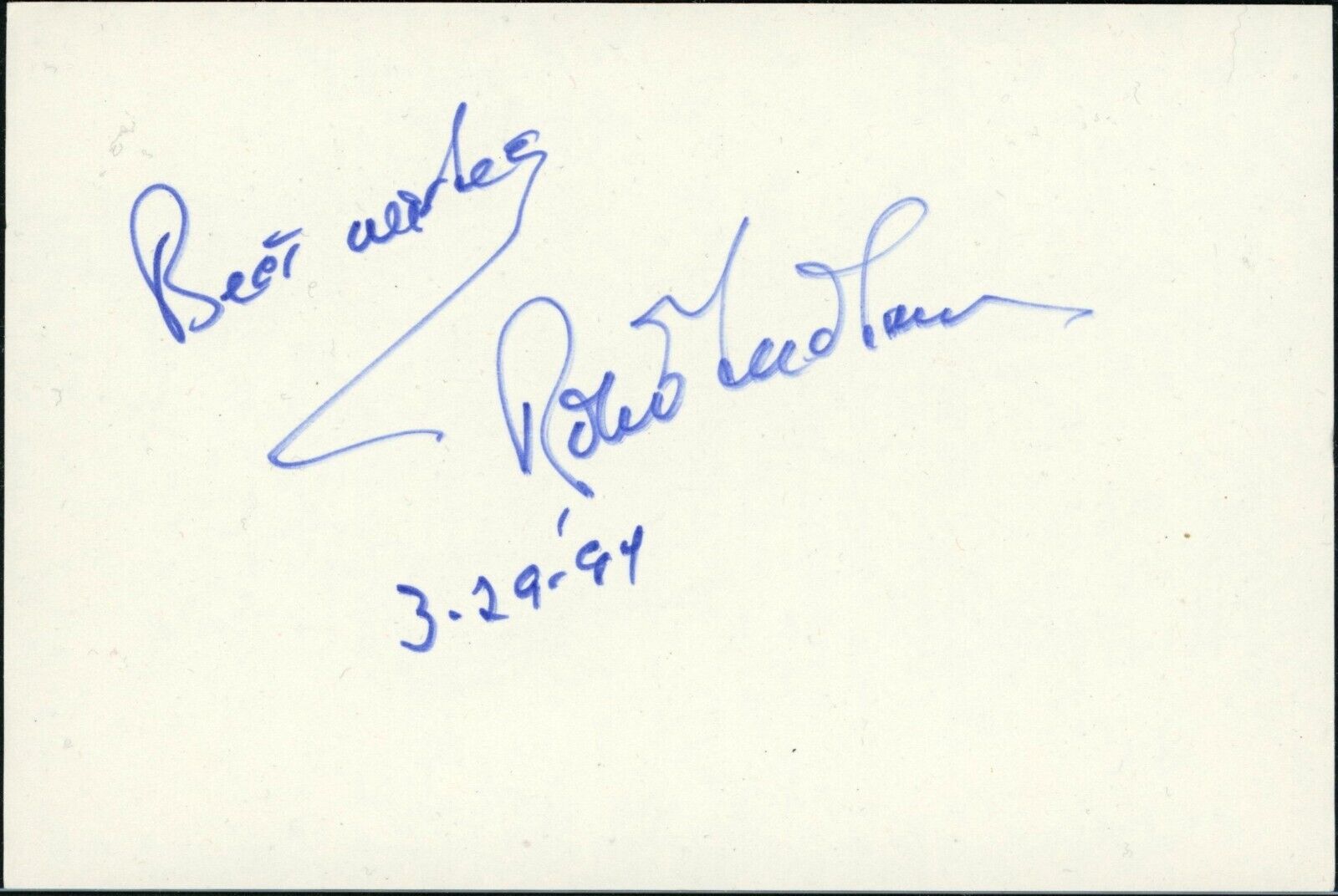 Author Robert Ludlum Autograph - The Bourne Trilogy