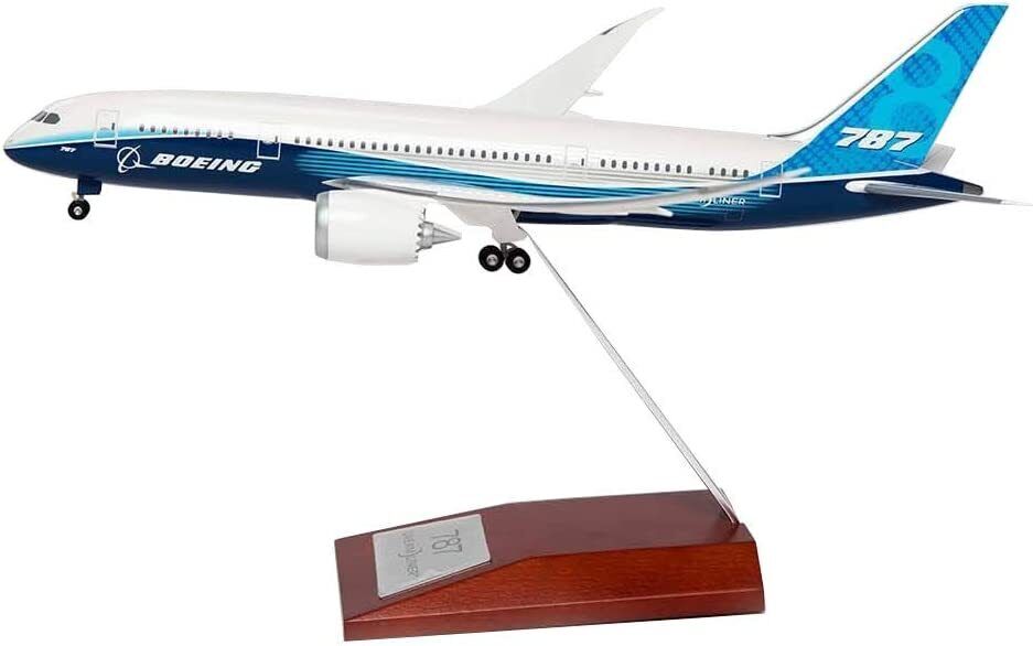Hogan Boeing 787-8 Dreamliner House Color Desk Top Display Model 1/200 Airplane